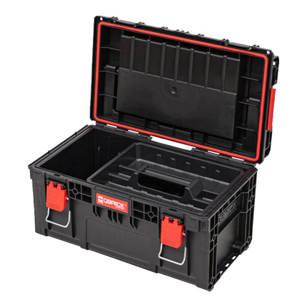 Qbrick System PRIME Toolbox 250 Expert con organizador apilable 535 x 327 x 277 mm 26l IP66 con 10 separadores + 5 inserciones