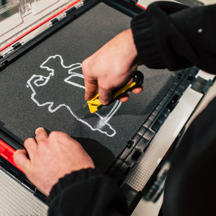 Toolbrothers RHINO L Organizer ECO Höhe XL Custom Multilayer 9 l IP54