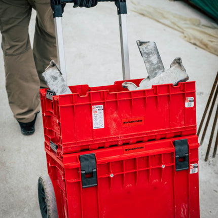 Toolbrothers RHINO XXL cassetta degli attrezzi ULTRA Custom 35 l impilabile con divisori rimovibili