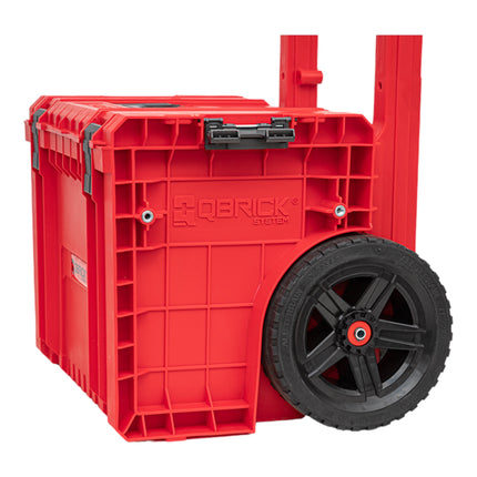 Qbrick System PRO Cart 2.0 Plus RED ULTRA HD stackable 490 x 415 x 660 mm 29 l IP54 removable double telescopic handle