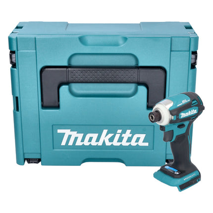 Llave de impacto sin cable Makita DTD 172 ZJ 18 V 180 Nm 1/4" sin escobillas + Makpac - sin batería, sin cargador
