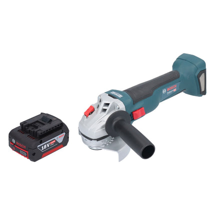 Bosch GWS 18V-10 Smerigliatrice angolare professionale a batteria 18 V 115 mm brushless + 1x batteria ricaricabile 4,0 Ah - senza caricabatterie