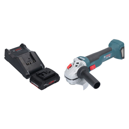 Bosch GWS 18V-10 Smerigliatrice angolare professionale a batteria 18 V 115 mm senza spazzole + 1x batteria ProCORE 4,0 Ah + caricatore