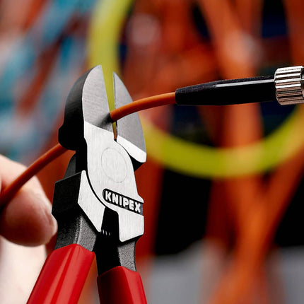 KNIPEX Coup. diag. p. câbles à fibres optiques DIN/ISO5743 longueur totale 160 mm ( 4000810178 )