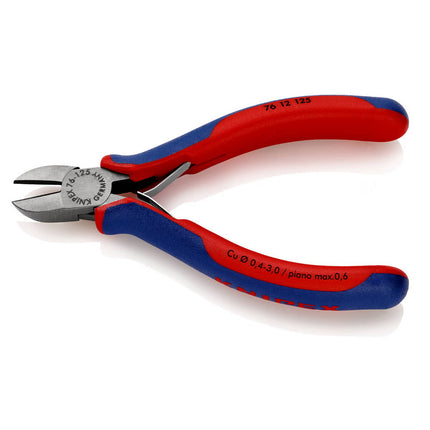 Fresas diagonales KNIPEX longitud 125 mm forma 1 biselada sí ( 4000794625 )