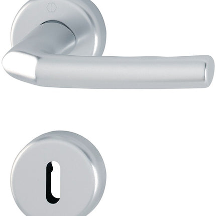 HOPPE Rosettengarnitur Birmingham 1117/17KV/17KVS Aluminium F1 ( 3000203402 )