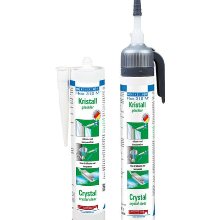 WEICON Kleb und Dichtstoff Flex 310 M Kristall glasklar 4000349520  2 - toolbrothers