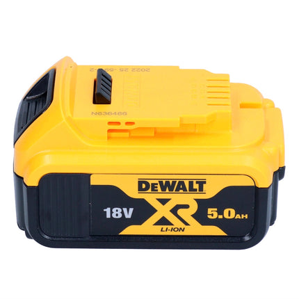 Amoladora angular sin cable DeWalt DCG 412 18 V 125 mm + 2x batería 5,0 Ah - sin cargador