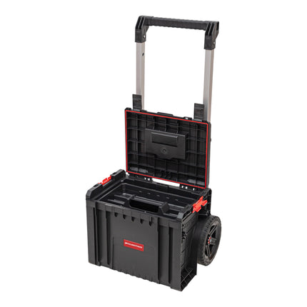 Toolbrothers RHINO L Cart Plus ECO - Valigia portautensili mobile 29 l IP54 con doppio manico telescopico