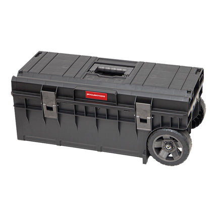 Toolbrothers RHINO XXL Trolley ECO Longer Basic 50 l IP66 caisse à outils avec roues sur axe métallique et double poignée télescopique