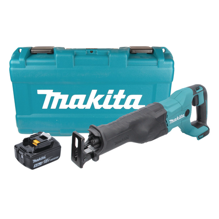 Makita DJR 186 T1K Akku Reciprosäge Säbelsäge 18 V + 1x Akku 5,0 Ah + Koffer - ohne Ladegerät - Toolbrothers