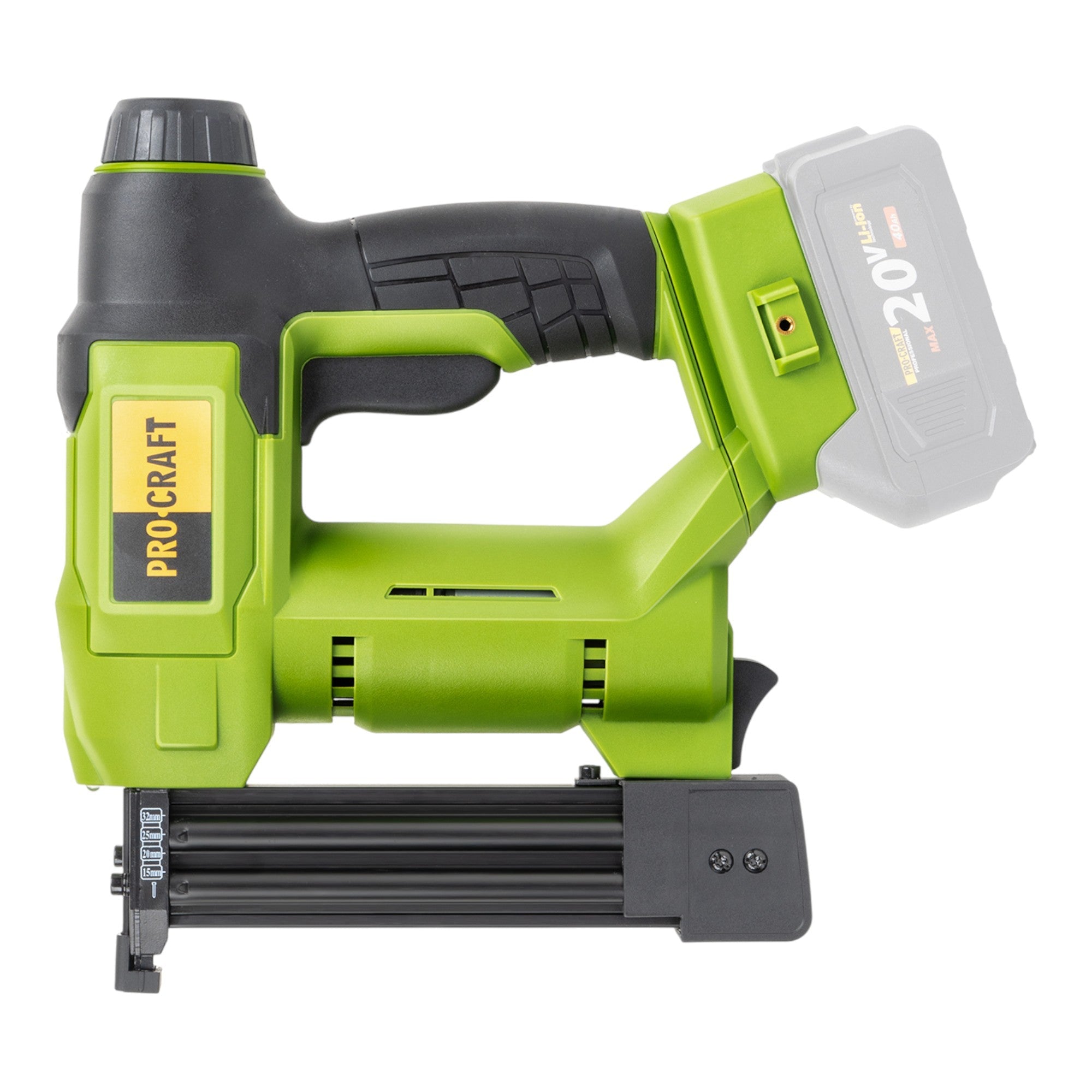 Procraft PEH20 Akku Tacker 20 V 15 - 32 mm Solo - ohne Akku, ohne Ladegerät