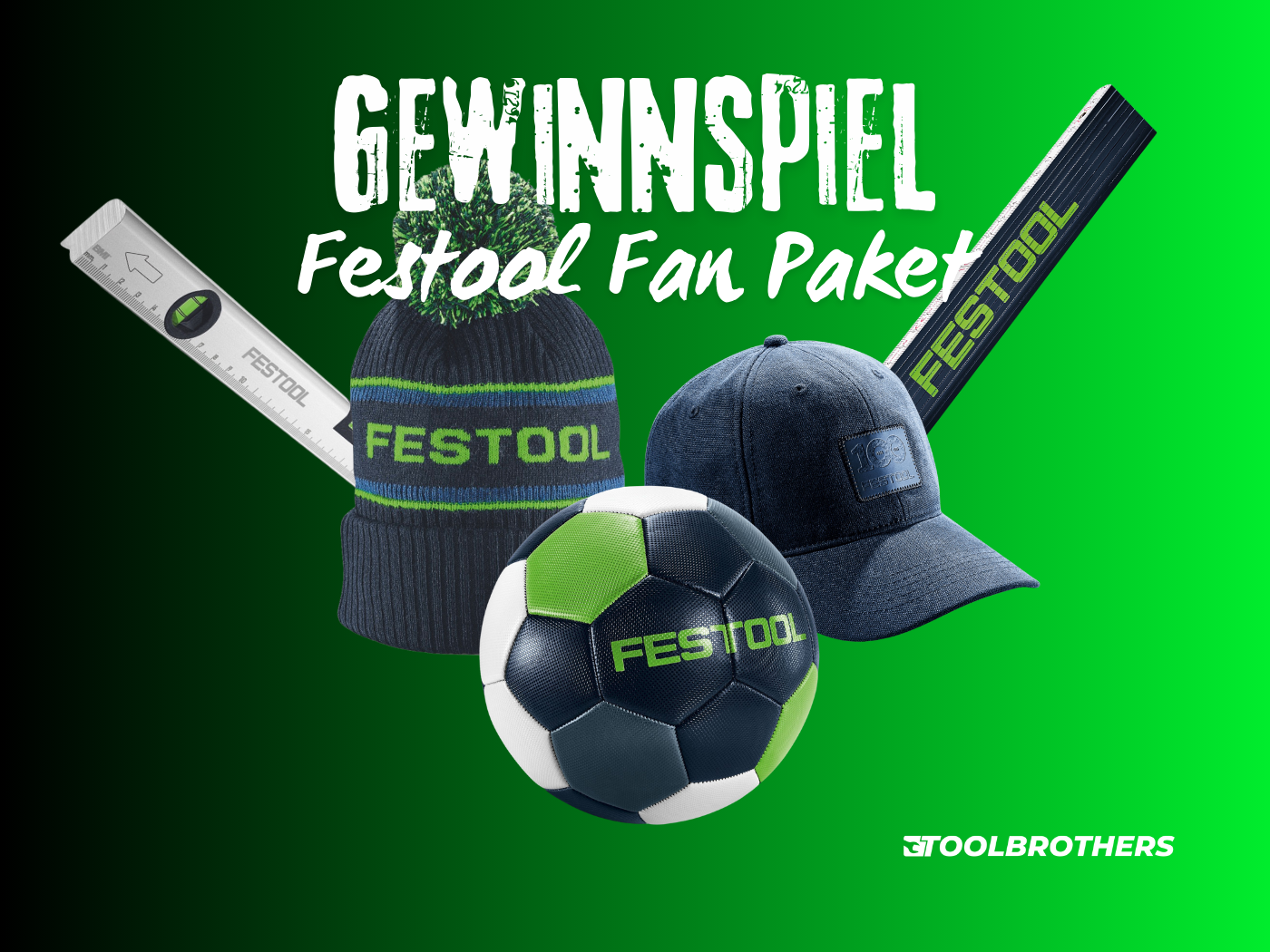 Gewinnspiel: Festool Fan Paket