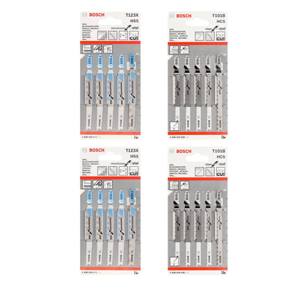Bosch GST 18 V-LI S Akku Stichsäge 18V Solo + L-Boxx + 20x Stichsägeblätter Holz/Metall - ohne Akku, ohne Ladegerät - Toolbrothers