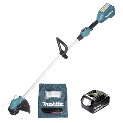 Makita DUR 184 LM1 Akku Rasentrimmer 18V 300mm Brushless + 1x Akku 4,0Ah - ohne Ladegerät - Toolbrothers
