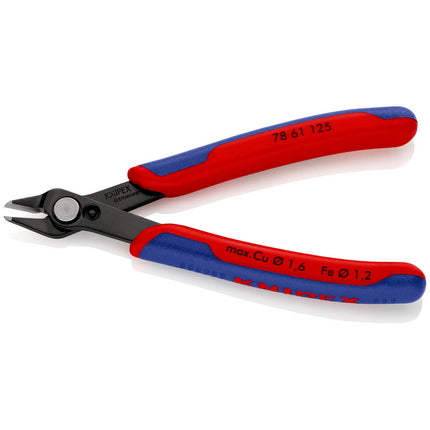 KNIPEX Electronics diagonal cutters Super-Knips(R) length 125 mm shape 6 ( 4000810505 )