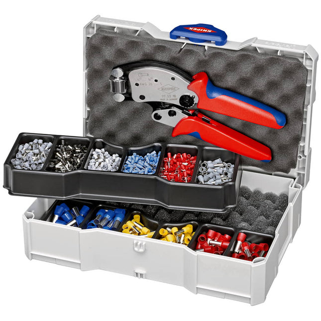 KNIPEX wire end ferrule assortment Twistor16 1191-pieces 0.5 - 16 mm² ( 4000811081 )