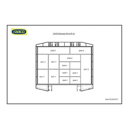 RAACO assortment case boxxser W421xD361xH78mm ( 4000871553 )
