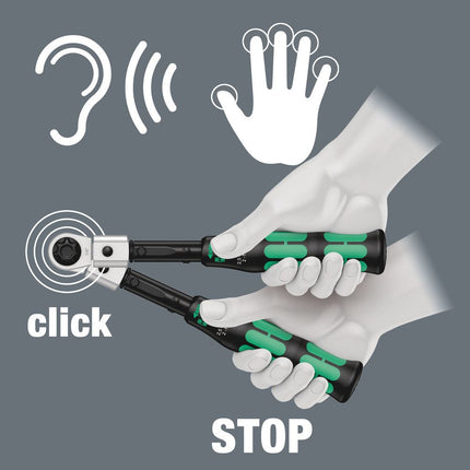 Llave dinamométrica WERA Click-Torque X 1 2,5 - 25 Nm ( 8000377296 )