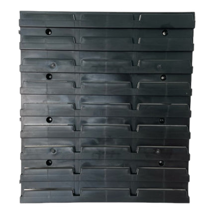 Qbrick System Set di contenitori n. 7 Parete dell'officina 39 x 35 cm con 8 contenitori per PRO Organiser 300