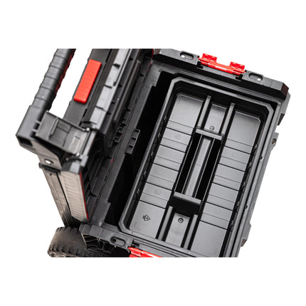 Qbrick System PRO Set 1 2.0 Plus Set de chariot à outils + PRO Toolcase + PRO Toolbox + PRO Cart 490 x 400 x 750 mm