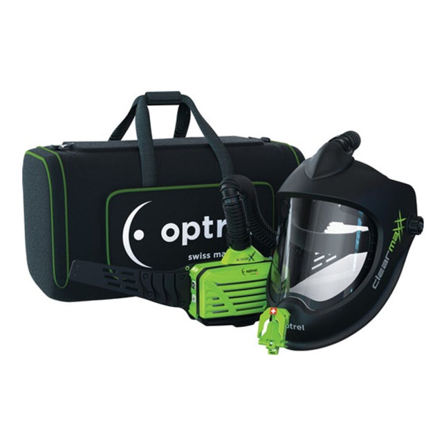 OPTREL Casque de ponçage Clearmaxx et autres protections respiratoires à ventilation assistée E3000X ( 4000370526 )