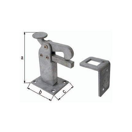 Ferma cancello in acciaio zincato GAH ( 3000200593 )