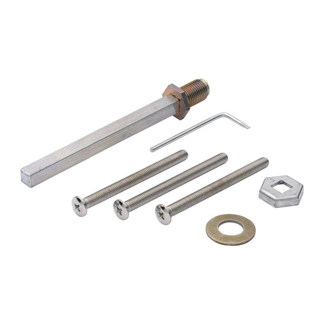 HOPPE Set de fixation K/G Goupille rapide 2410/3410 Garnitures interchangeables 8 x 105 mm ( 3000209251 )