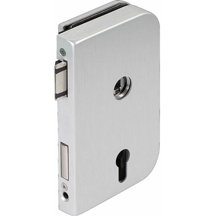 DORMA-GLAS Glastürschloss OFFICE Junior Leichtmetall silber eloxiert ( 3000254480 )