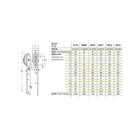 HEINRICH BETZ & SÖHNE Sliding door roller with bracket 75 mm galvanised steel ( 3000256902 )