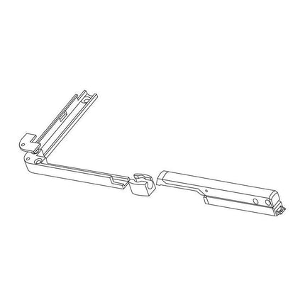 GEZE hand lever white ( 3360039032 )