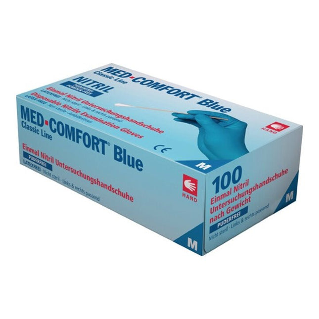 Rękawiczki jednorazowe AMPRI Med Comfort Blue rozmiar XL niebieski ( 4000371517 )