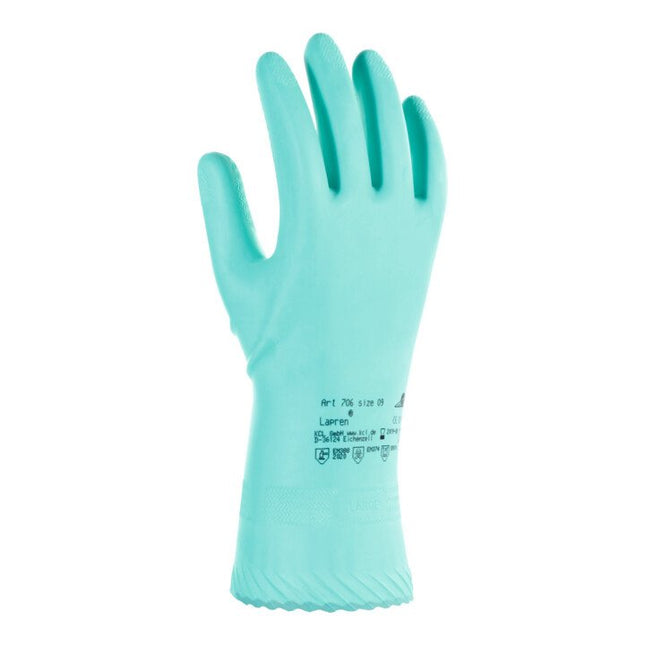 HONEYWELL Chemikalienhandschuhe Lapren 706 Größe 9 grün ( 4000371620 )