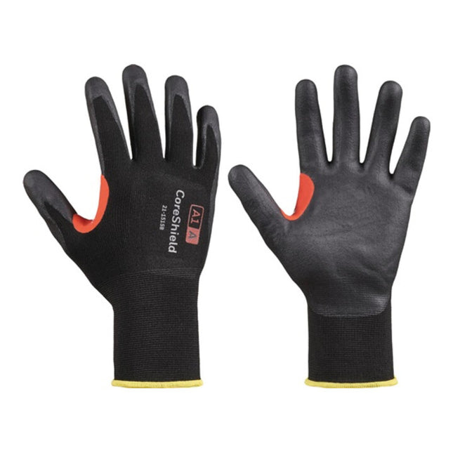 HONEYWELL cut protection gloves CoreShield 15G A1/A size 9 black ( 4000391004 )