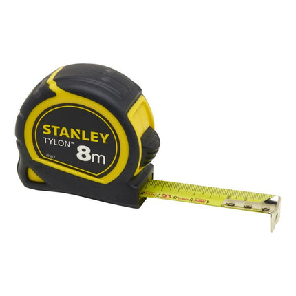 STANLEY pocket tape measure Tylon(TM) length 8 m width 25 mm mm/cm ( 4000787090 )