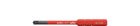 Cuchilla intercambiable WIHA SlimBit eléctrica Plus / Minus ranura / PZD 1 x 75 mm ( 4000793022 )