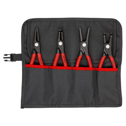 Juego de alicates de precisión para arandelas KNIPEX de 4 piezas en bolsa enrollable ( 4000795455 )