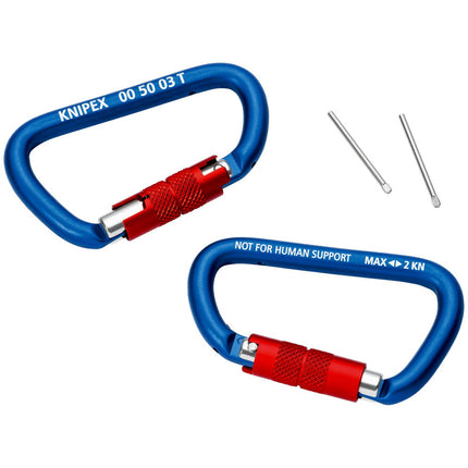 KNIPEX material carabiner length 81 mm ( 4000810334 )
