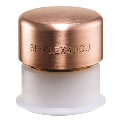 HALDER Tête de maillet à frappe amortie SIMPLEX D. de la tête 40 mm ( 4000811740 )