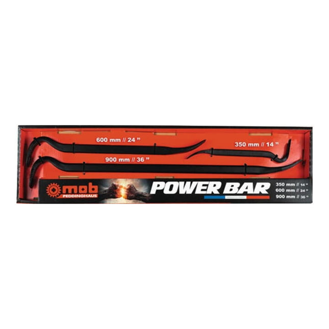 PEDDINGHAUS Nageleisenset Power Bar Gesamtlänge 350 / 600 / 900 mm ( 4000812059 )