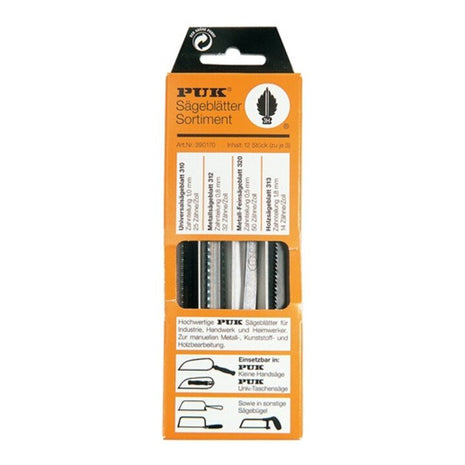 PUK assortimento di lame 390170 12 pezzi ( 4000814024 )