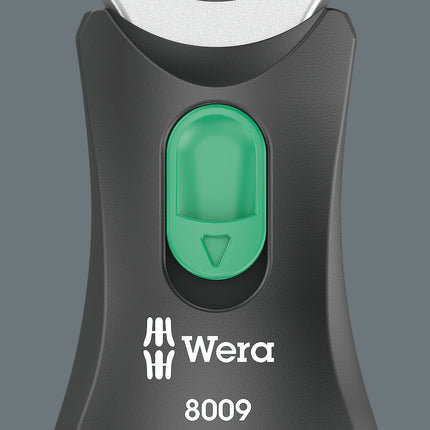 WERA Grzechotka obrotowo-zwrotna 8009 Zyklop Pocket Set 1 3/8 ″ + 1/4 ″ 72 zęby ( 4000822450 )