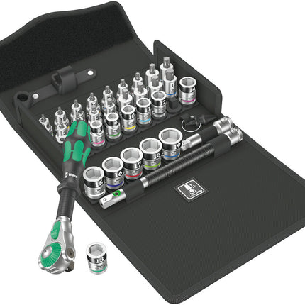 Zestaw kluczy nasadowych WERA 8100 SB ALL-in Zyklop Speed 35-częściowy 3/8 ″ ( 4000822460 )
