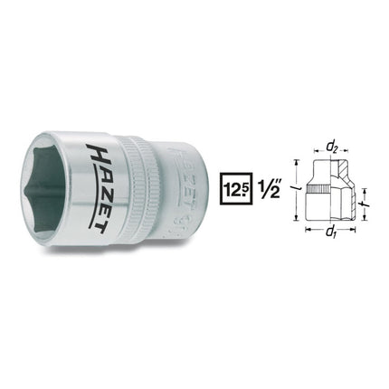 Toma HAZET 900 1/2 ″ hexagonal ( 4000822683 )