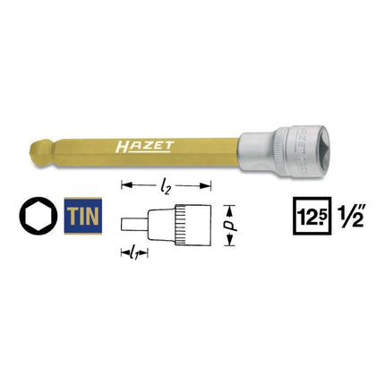 Toma hexagonal HAZET 986KK 1/2 ″ ( 4000822760 )