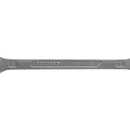GEDORE podwójny klucz płasko-oczkowy 6 7 x 8 mm długość 140 mm ( 4000823008 )
