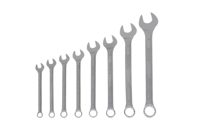 GEDORE Set di chiavi combinate 7-080 da 8 pezzi Larghezza dei piani 8-19 mm ( 4000823621 )