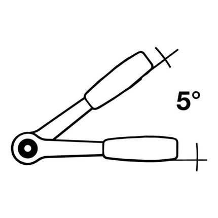 Grzechotka dwustronna HEYTEC 508100-00-6 3/4 ″ 72 zęby ( 4000824575 )