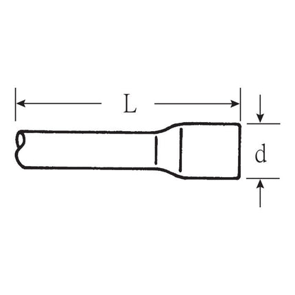 STAHLWILLE Prolunga 559 3/4 ″ Lunghezza 400 mm ( 4000826480 )