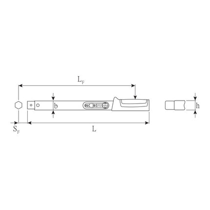 STAHLWILLE torque spanner 730/5 Quick 6 - 50 Nm ( 4000826513 )